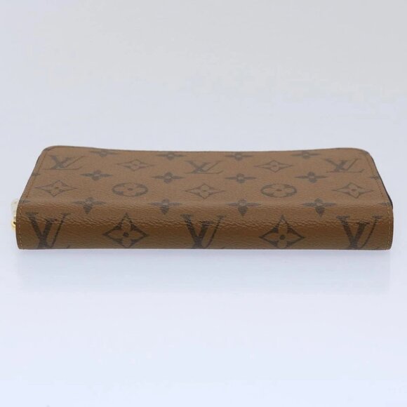 LOUIS VUITTON Monogram Reverse Zippy Wallet Long Wallet M82444 LV Auth 60083S - Picture 7 of 16